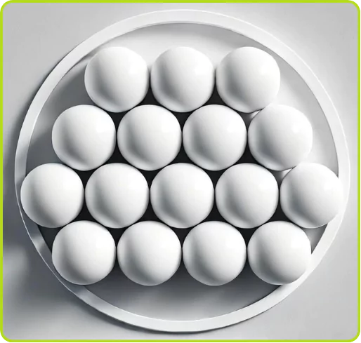 صورة توضيحية لكرات النفثالين