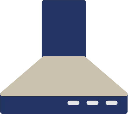 Kitchen exhaust fan illustration